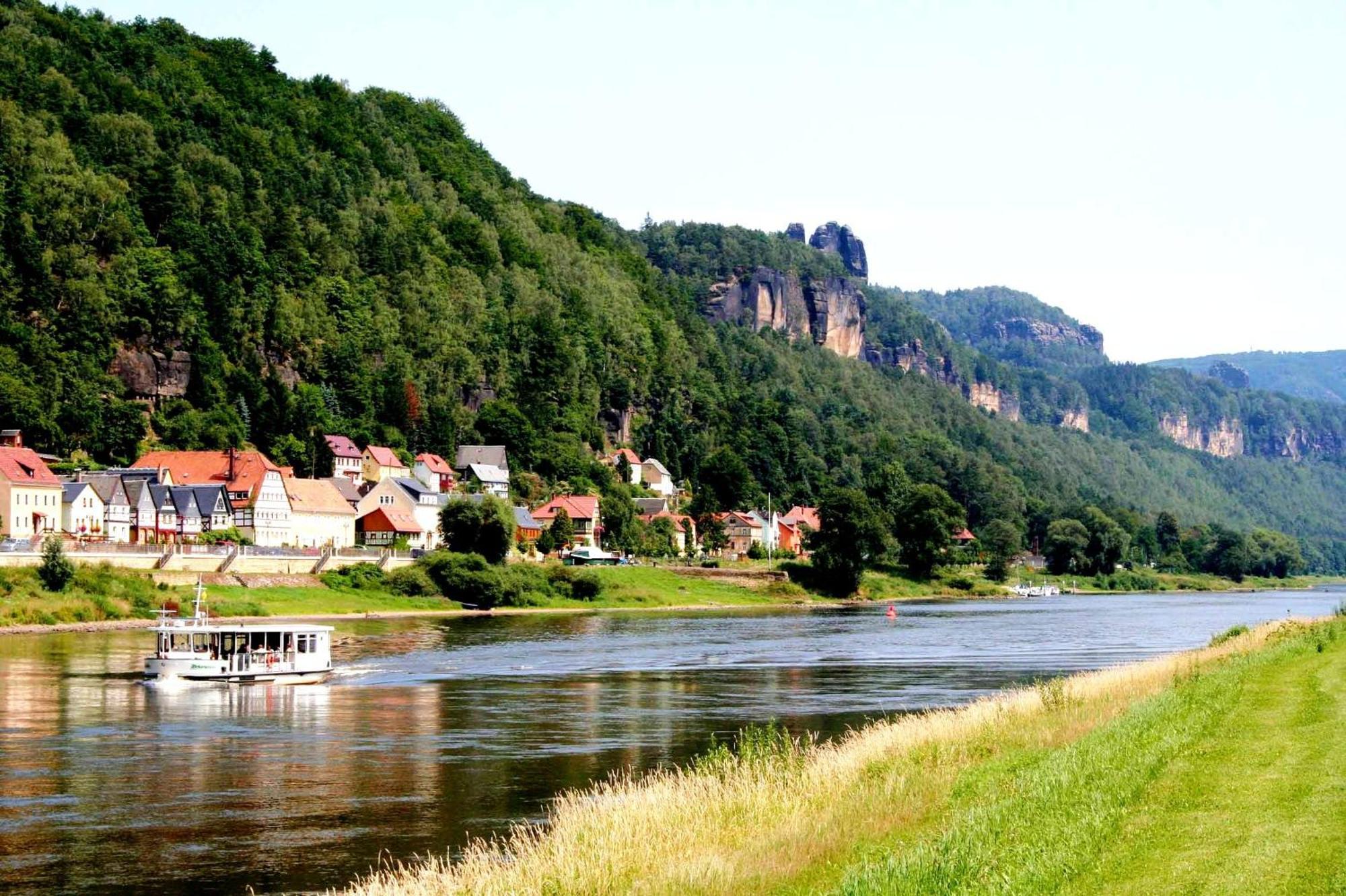 Hotel Erbgericht Bad Schandau Kültér fotó